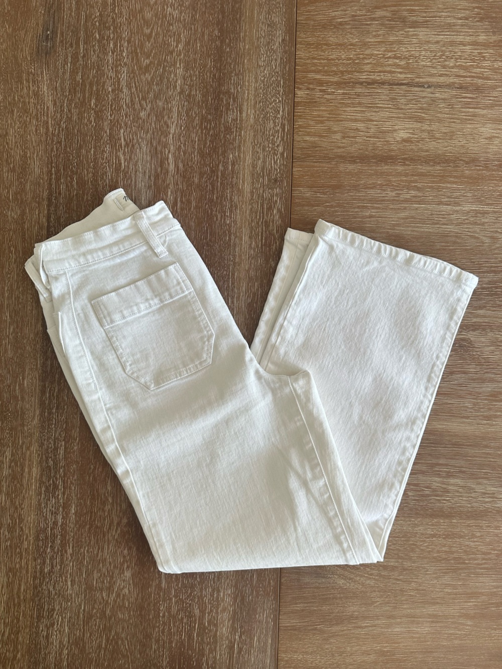 Madewell Women’s White Wide-Leg Crop Jeans Size 26